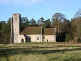 All Saints Church burial ground, West Harling